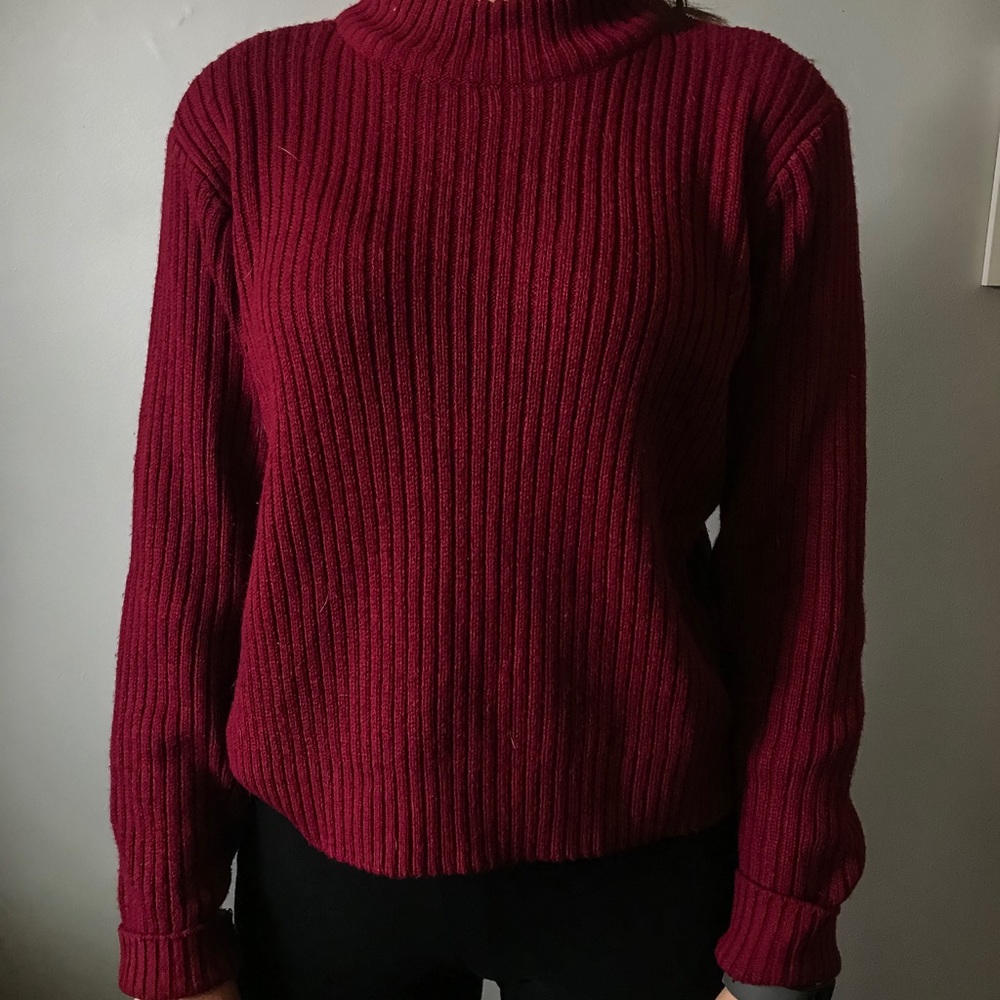 Maroon Sweater